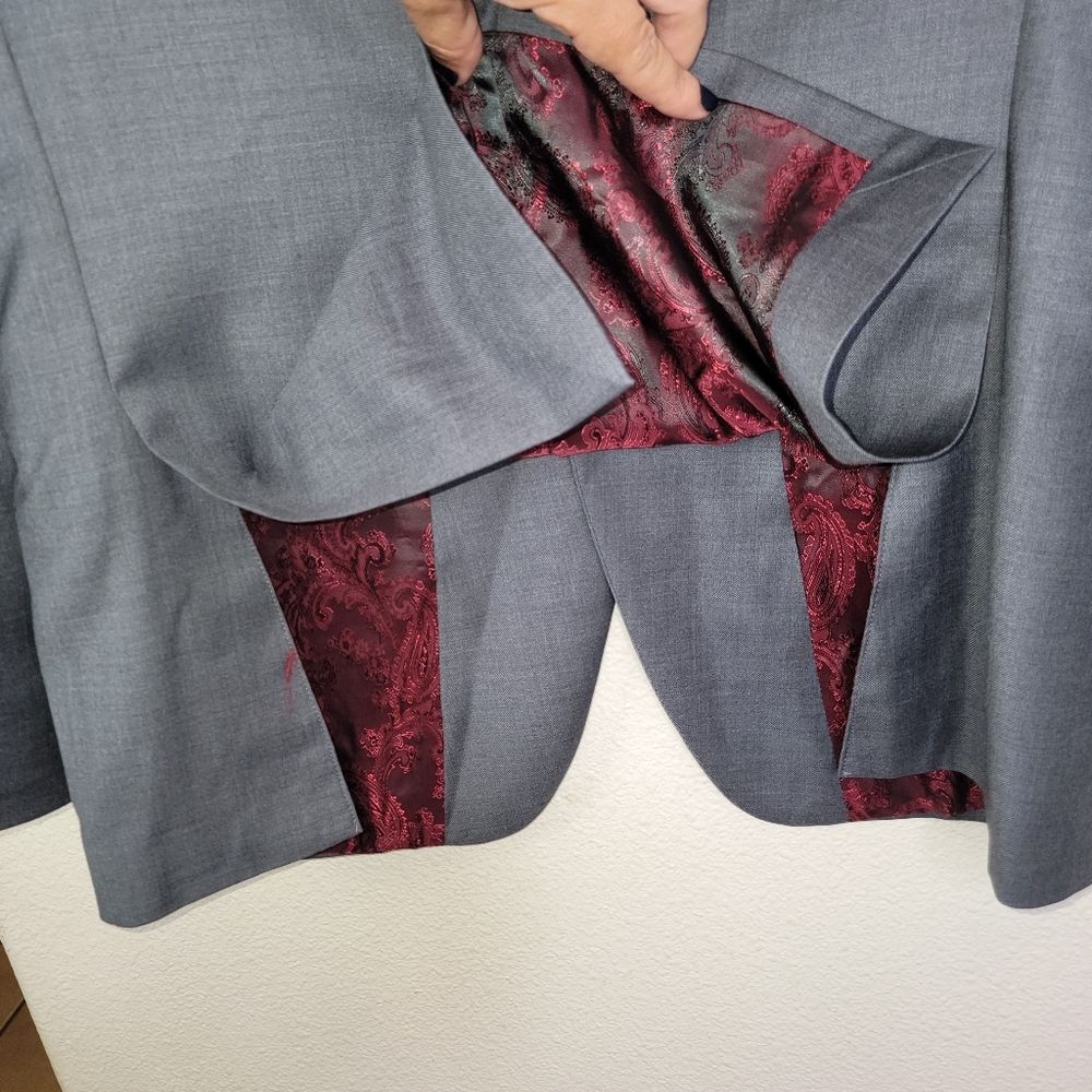 Indochino Men's Wool Blazer Suit Jacket Size 40r — image 8 of 8